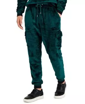 И.н.к. мужские велюровые джоггеры-карго в рубчик стандартной посадки international concepts, созданные для macy's INC International Concepts, мульти