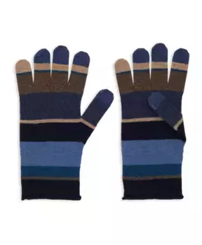 И перчатки с разноцветными полосками. Gallo, мультиколор