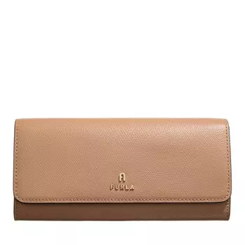 Ia континентальный кошелек тонкий десерто+ванилья инт. Furla, бежевый
