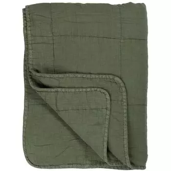 IB Laursen одеяло 180х130см дневное одеяло стеганая кровать плед ОЛИВКО-зеленый