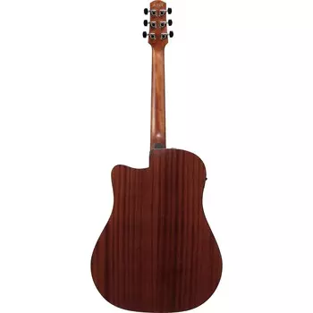 Ibanez AAD50CE Advanced Sitka Spruce-Sapele Grand Dreadnought Акустическая электрогитара Charcoal Burst