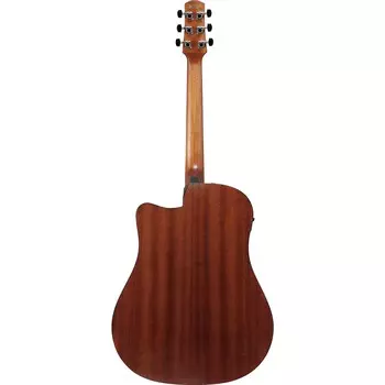 Ibanez AAD50CE Advanced Sitka Spruce-Sapele Grand Dreadnought Акустическая электрогитара Светло-коричневый Sunburst
