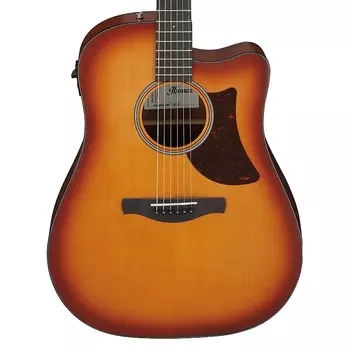 Ibanez AAD50CELBS Акустическая гитара Light Brown Sunburst Low Gloss