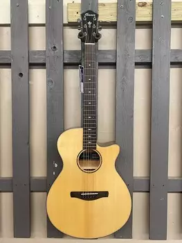 Ibanez AEG200 Natural Low Gloss Acoustic AG Series Acoustic Electric Natural Low Gloss