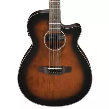 Ibanez AEG5012 Acoustic 12 String - Dark Violin Sunburst