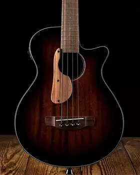 Ibanez AEGB24E - Санберст из красного дерева - Бесплатная доставка AEGB24EMHS