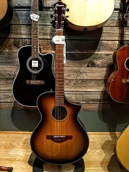 Ibanez AEWC300 Аудитория из ели / огненного клена AEWC300NNB Spruce / Flamed Maple Auditorium