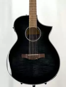 Ibanez AEWC400 Электроакустическая Гитара Прозрачный Черный Sunburst Серийный № 5B06PW210902316 AEWC400TKS-2364