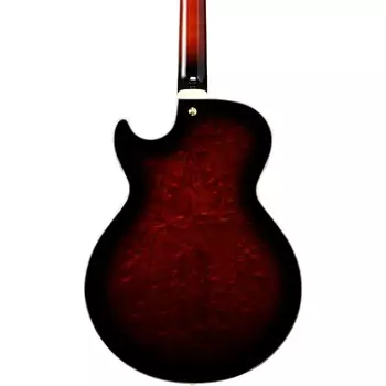 Ibanez AG95QA Электрогитара Artcore Expressionist Series Dark Brown Sunburst