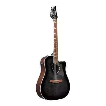 Ibanez ALT30FM Altstar 6-струнная акустическая гитара (правая рука, глянцевый прозрачный черный Sunburst High Gloss) Ibanez ALT30FM Altstar 6-String Acoustic Guitar (Right Hand, Black Sunburst)