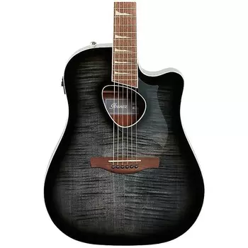 Ibanez Altstar ALT30FM Электроакустическая гитара - Прозрачный черный Sunburst High Gloss Altstar ALT30FM Acoustic-electric Guitar - Transparent Black Sunburst High Gloss