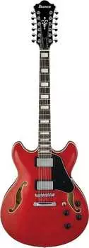 Ibanez Artcore AS7312 TCD 12-струнная полуакустическая транс вишнево-красная электрогитара AS7312TCD