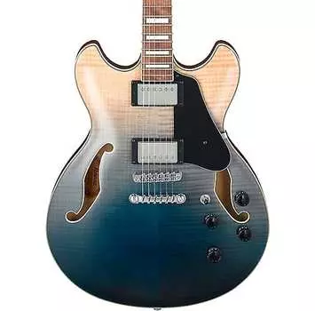 Ibanez Artcore AS73FM - прозрачный цвет индиго