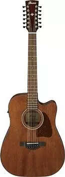 Ibanez Artwood AW5412 Акустическая электрогитара с открытыми порами, натуральный цвет AW5412CE OPN