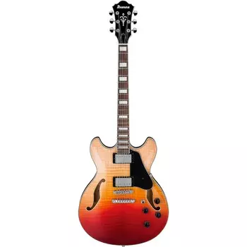 Ibanez AS73FM Artcore Semi-Hollow электрогитара Transparent Autumn Fade