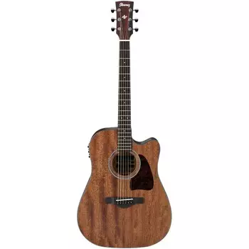 Ibanez AW54CEOPN Artwood Dreadnought Акустически-электрическая гитара с открытыми порами Natural