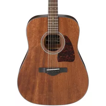 Ibanez AW54OPN Artwood Solid Top Dreadnought Акустическая гитара с открытыми порами, натуральный цвет
