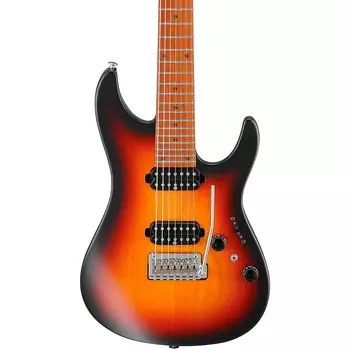 Ibanez AZ24027 AZ Prestige Series 7-струнная электрогитара Tri Fade Burst Flat