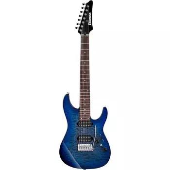 Ibanez AZ427P2QM Премиум 7-струнная электрогитара Twilight Blue Burst
