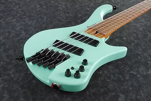 Ibanez Bass Workshop EHB1005MS Sea Foam Green Matte 5-струнная электрическая бас-гитара + сумка для концерта