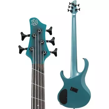 Ibanez BTB605MS 5-струнная мультимензурная электробас-гитара Cerulean Aura Burst Matte