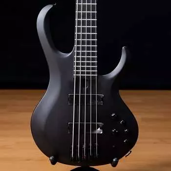 IBANEZ BTB625EX BTB Iron Label 5-струнный бас-черный плоский SN 220414882