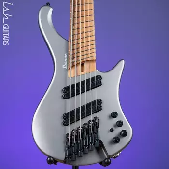 Ibanez EHB1006MS 6-струнный бас-гитара без головы серый металлик матовый EHB1006MS 6-String Headless Bass Matte