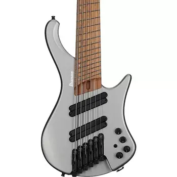 Ibanez EHB1006MS Ergo Electric Bass, 6-струнная (с чехлом), матовый серый металлик