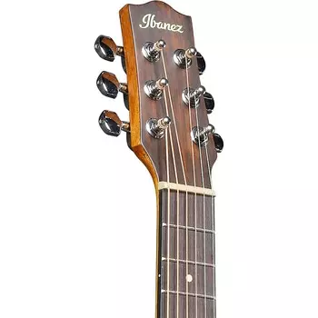 Ibanez EWP13DBO Акустическая гитара пикколо из экзотического дерева темно-коричневого цвета с открытыми порами