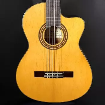 Ibanez GA6CE-AM Янтарная глянцевая классическая гитара #440 GA6CE-AM Amber High Gloss Classical Guitar #440