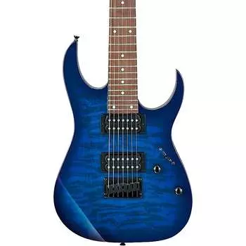 Ibanez GIO GRG7221QA - прозрачный синий взрыв