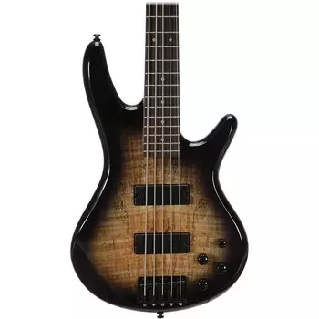 Ibanez Gio GSR205SM 5-струнная бас-гитара - Natural Grey Burst GSR205SMNGT