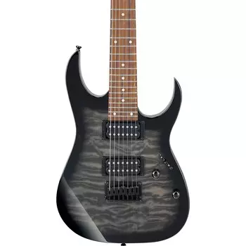Ibanez GRG7221QA 7-струнная электрогитара прозрачный черный Sunburst