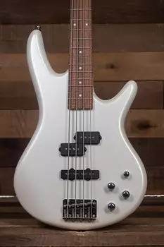 Ibanez GSR200 4-струнный бас, жемчужно-белый