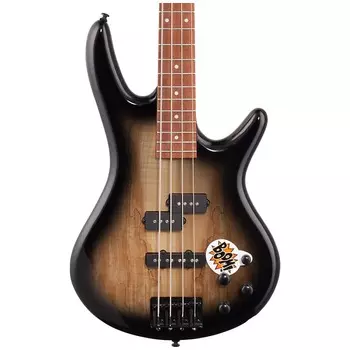 Ibanez GSR200 Series 4 String Electric Bass Natural Grey Burst Flat GIO