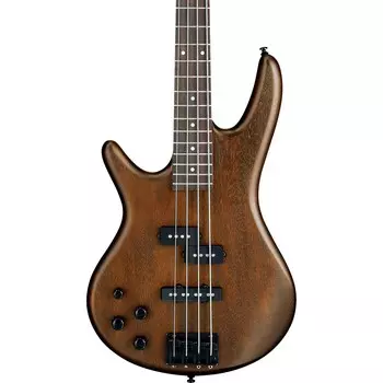 Ibanez GSR200BL 4-струнная электрогитара для левой руки, атласный орех