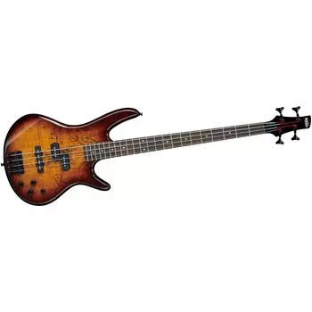Ibanez GSR200SM 4-струнная электрическая бас-гитара Brown Burst с накладкой из палисандра