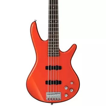 Ibanez GSR205 5-струнная бас-гитара родстер оранжевый металлик