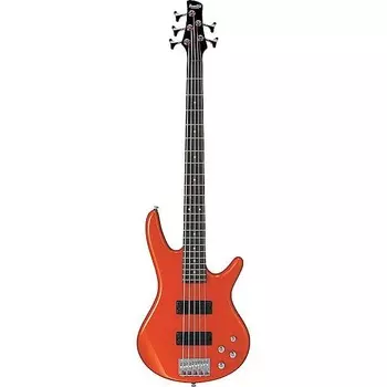 Ibanez GSR205 GIO Series 5-струнная электрическая бас-гитара Roadster Orange Metallic GSR205 GIO Series 5-String Electric Bass Guitar