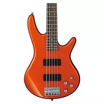 Ibanez GSR205 GSR 5-струнная бас-гитара, родстер оранжевый металлик