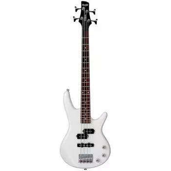 Ibanez GSRM20PW 4-струнная электрическая бас-гитара с короткой мензурой, правша, белая