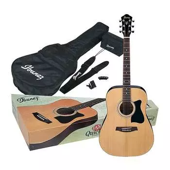 Ibanez IJV50 Dreadnought Acoustic JamPack