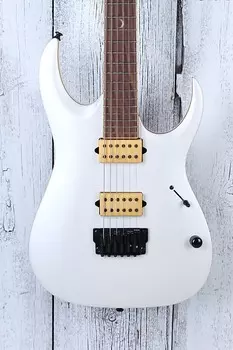 Ibanez JBM10FX Фирменная электрогитара Джейка Боуэна Жемчужно-белая матовая отделка JBM10FX Jake Bowen Signature