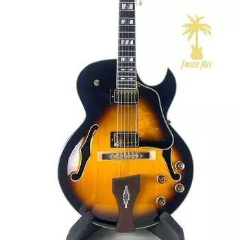 Ibanez LGB30-VYS George Benson Signature Series Hollowbody - Vintage Yellow Burst LGB30-VYS George Benson Signature Series Hollowbody Electric Guitar