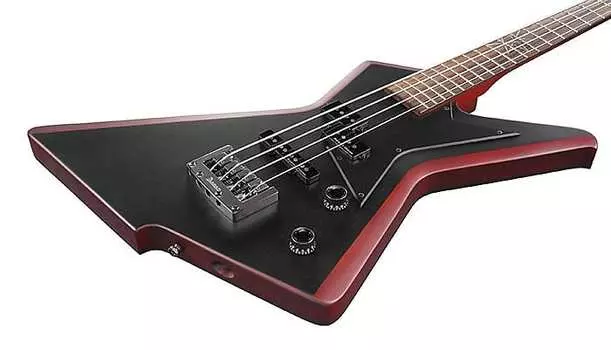 Ibanez MDB5 Mike D'Antonio Signature 4str Bass - Oxblood Weathered Black с футляром MDB5 Mike D'Antonio Signature 4str Bass - Oxblood Weathered B...