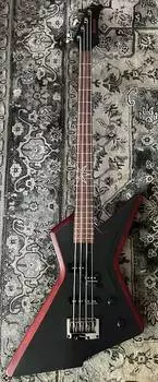 Ibanez MDB5 Mike D'Antonio Signature Electric Bass Oxblood Weathered Black с футляром MDB5 Mike D'Antonio Signature Electric Bass Oxblood Weathered Black w/Case