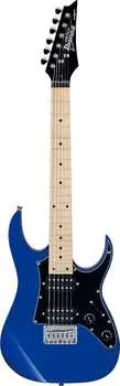 Ibanez Model GRGM21MJB GIO RG miKro 6-струнная электрогитара в цвете Jewel Blue