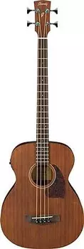 Ibanez PCBE12 Ac Bass Guitar Open Pore Natural Ibanez POCBE12 Ac Bass Gtr Open Pore Natural