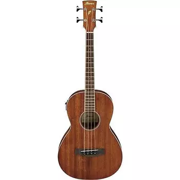 Ibanez Performance Parlor PNB14E Акустическая электрическая бас-гитара, гриф Laurel, Open Pore Natural Performance Series