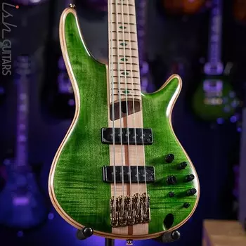 Ibanez Premium SR5FMDX Bass Emerald Green Low Gloss